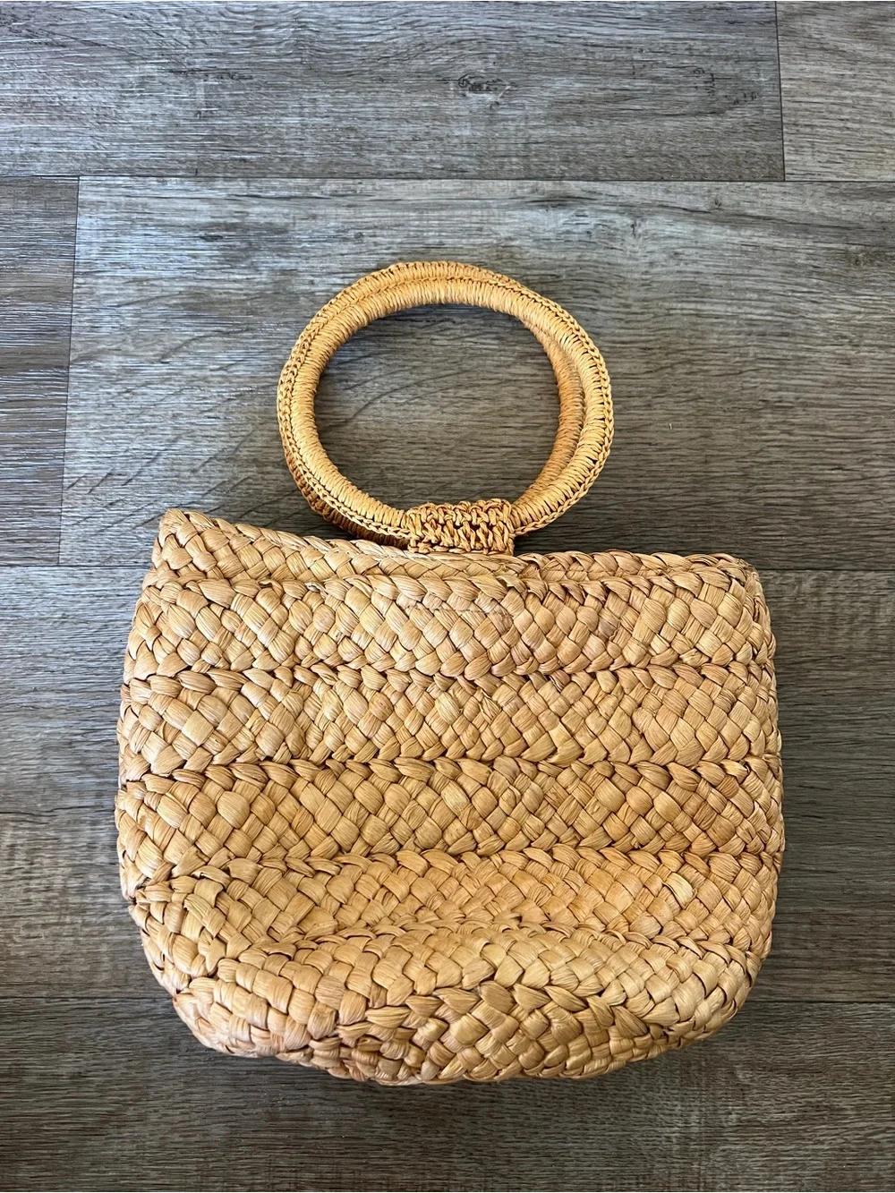 L*Space Bella Raffia Bag in Natural
